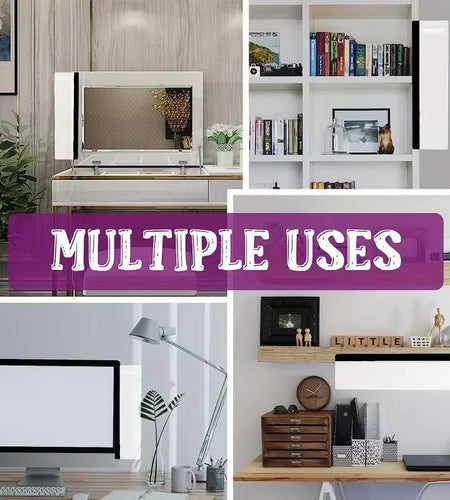 1Pc Computer Monitor Memo Board Computer Message Board Office Supplies Computer Note Clip Home Office Desk Accessories Decor